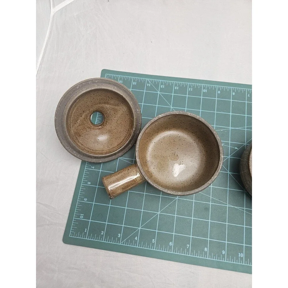 Telebrands Stone Wave Microwave Cooker Non-Stick Ceramic Stoneware Lot of 2